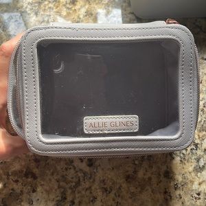 Allie Glines small makeup bag